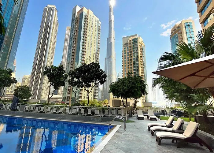 Near Burj Khalifa, Dubai Fountain View, Dubai Mall In 10 Mins Walk
